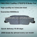 D922 Brake Pad for Cadillac STS 2005-2006 R